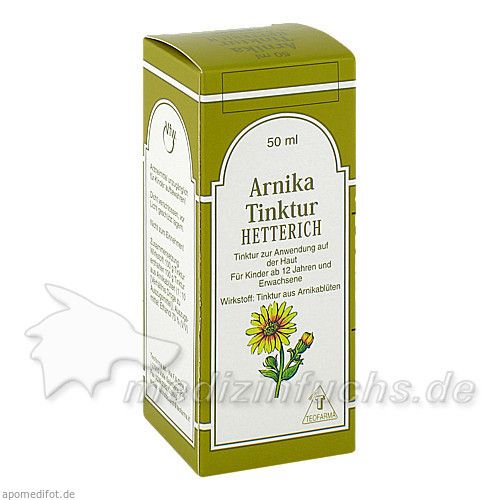 ARNIKATINKTUR HETTERICH, 50 ML