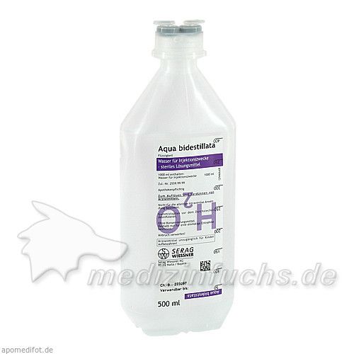 AQUA BIDEST Plastik, 500 ML