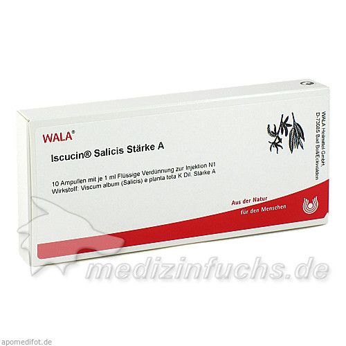 ISCUCIN SALICIS STAERKE A, 10X1 ML