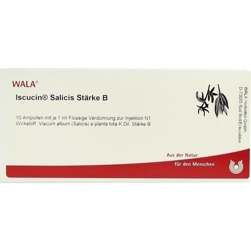 ISCUCIN SALICIS STAERKE B, 10X1 ML