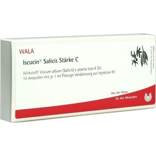 ISCUCIN SALICIS STAERKE C, 10X1 ML