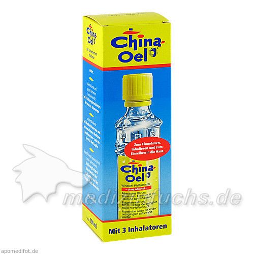 CHINA OEL + 3 INHALATOREN, 100 ML