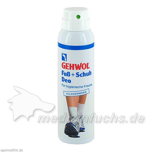 GEHWOL Fuß und Schuh Deo, 150 ML