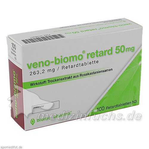 VENO BIOMO retard 50 mg Tabl., 100 ST