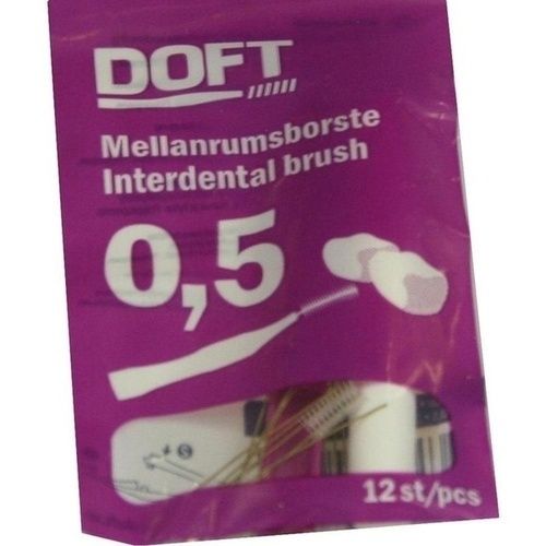 Interdentalbürste 0.5 mit Wechselgriff Doft, 12 ST