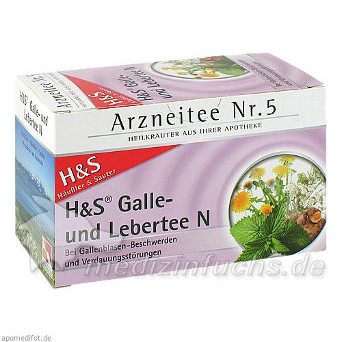 H&S Galle-und Lebertee N, 20 ST