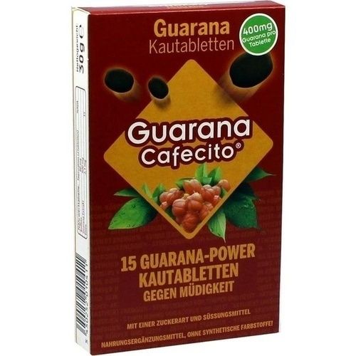 Guarana Cafecito Kautabletten, 15 ST