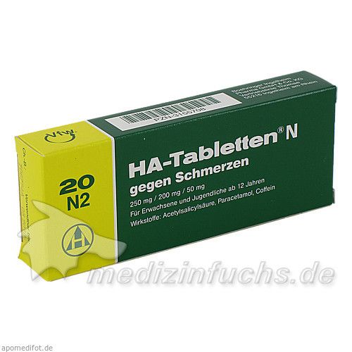 HA TABLETTEN N, 20 ST