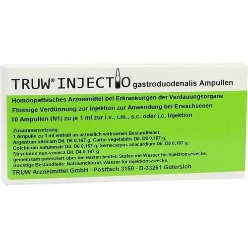 Truw Injectio gastroduodenalis Ampullen, 10X1 ML