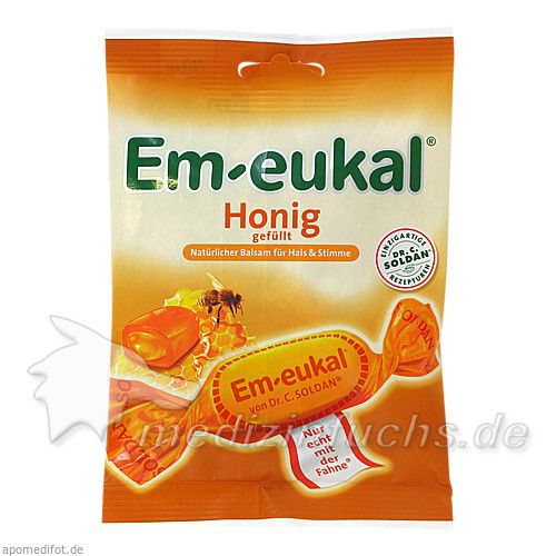 Em-eukal Honig gefüllt zh., 75 G