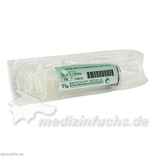 WUND UND BLASENSPRITZE 50 ml steril, 1 ST