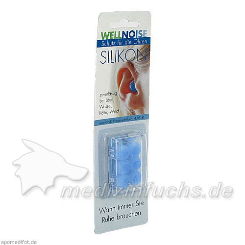 WELLNOISE Ohrenstopfen blau Blister, 3X2 ST