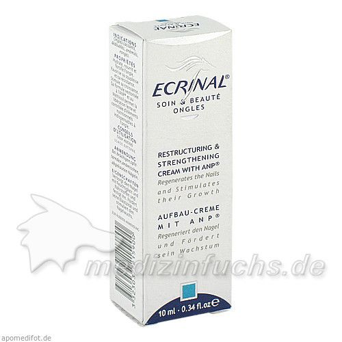 ECRINAL NAGELAUFBAUCREME, 10 ML