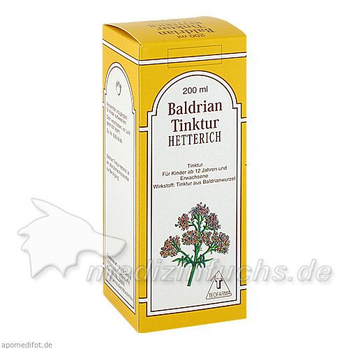 BALDRIANTINKTUR HETTERICH, 200 ML