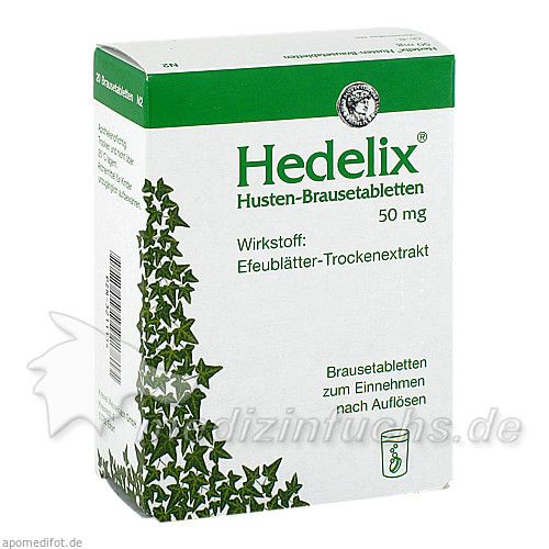 Hedelix Husten-Brausetabletten, 20 ST