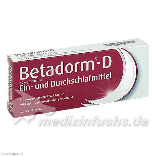 BETADORM D, 10 ST