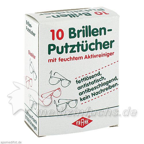 EINMAL BRILLENPUTZTUE FRA, 10 ST