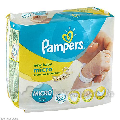 Pampers Micro, 24 ST