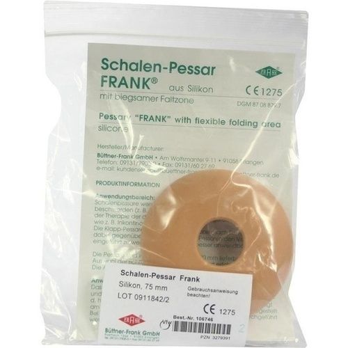 Schalenpessar FRANK Silikon 75mm Falk, 1 ST