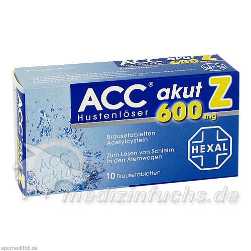 ACC akut 600 Z Hustenlöser, 10 ST