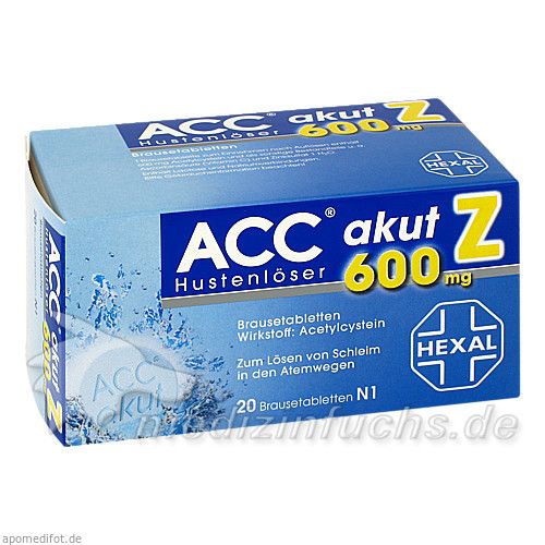 ACC akut 600 Z Hustenlöser, 20 ST