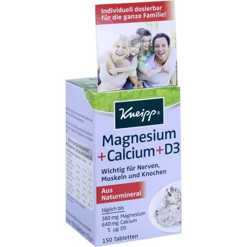 KNEIPP MAGNESIUM+CALCIUM, 150 ST