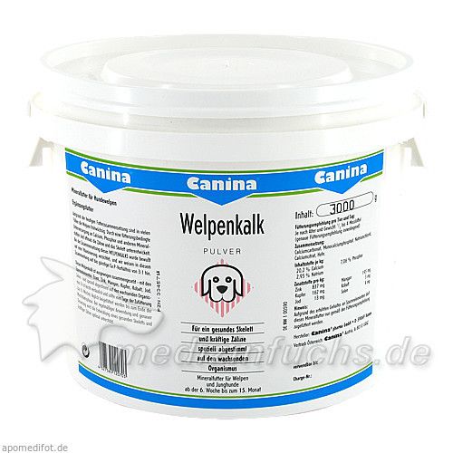 WELPENKALK Pulver, 3000 G