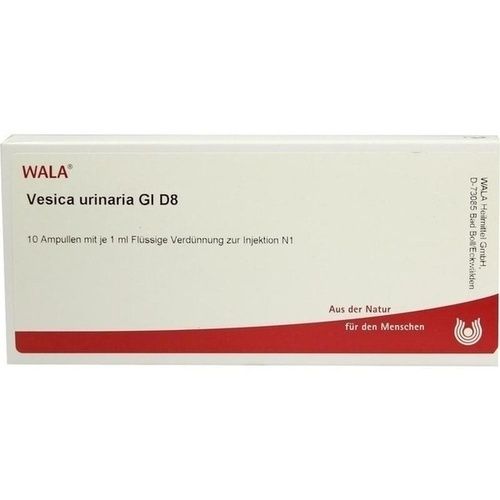 VESICA URINARIA GL D 8 Ampullen, 10X1 ML