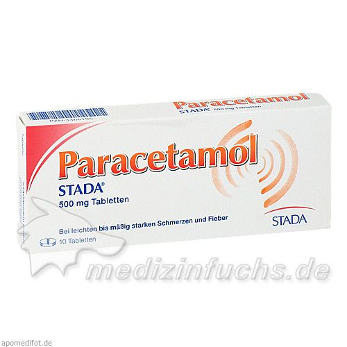 Paracetamol STADA 500mg Tabletten, 10 ST