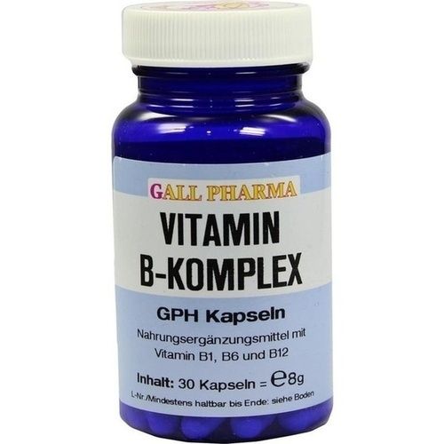 VITAMIN B Komplex GPH Kapseln, 30 ST