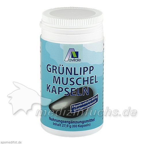 Grünlipp Muschel Vegi Kaps, 60 ST