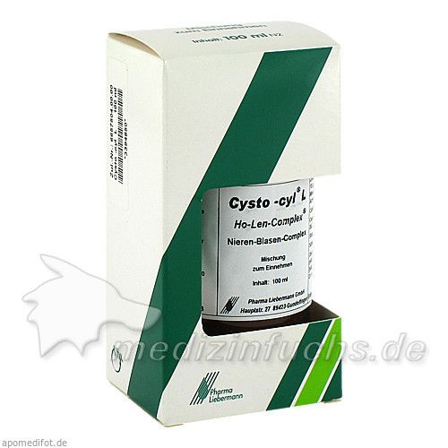 Cysto-cyl L Ho-Len-Complex Nieren-Blasen-Complex, 100 ML