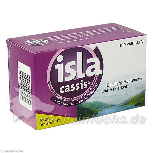 ISLA CASSIS Pastillen, 120 ST