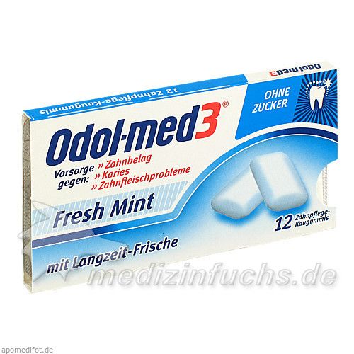 Odol med 3 Fresh Mint, 12 ST