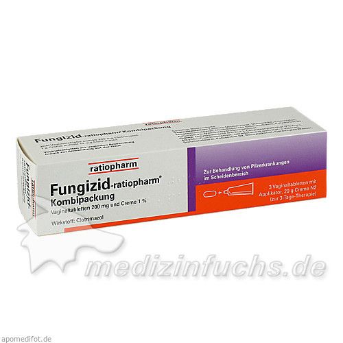 Fungizid-ratiopharm Kombipackung, 1 P