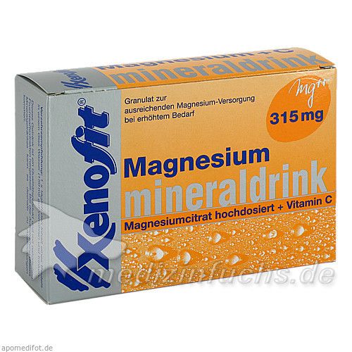 XENOFIT Magnesium+Vitamin C Btl., 20X4 G