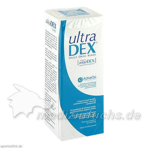 UltraDEX Mundspülung antibakt.homöopathieverträgl, 500 ML