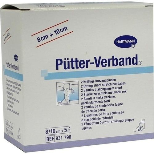 Pütter-Verband 8cm/10cmx5m, 2 ST