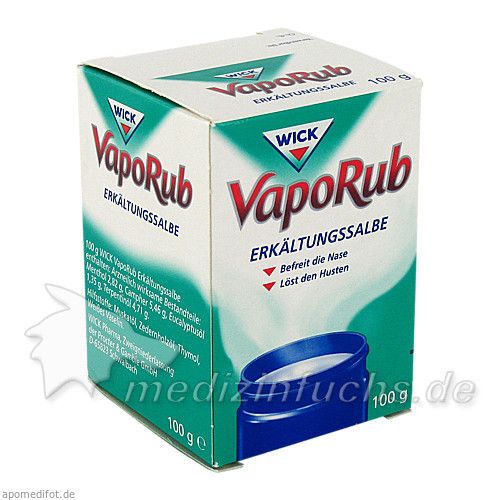 WICK VapoRub Erk, 100 G