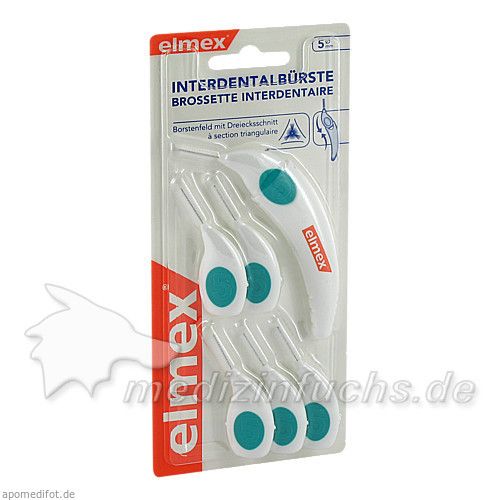 elmex INTERDENTALBÜRSTE Größe 5mm 6 Stück, 1 P