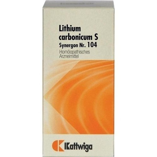 Synergon Kompl Lithium carbonicum S Nr.104, 100 ST