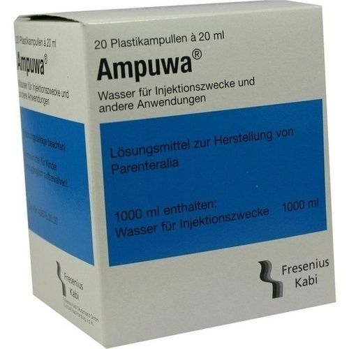 AMPUWA PLASTIKAMP, 20X20 ML