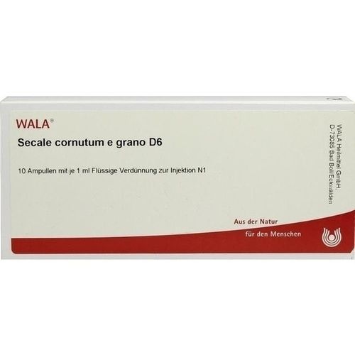 SECALE CORNUTUM E GRAN D 6, 10X1 ML