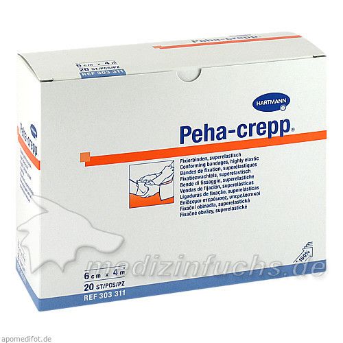 PEHA CREPP FIXIER 6CMX4M, 20 ST