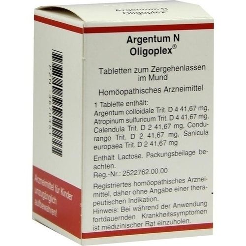 Argentum N OLIGOPLEX, 150 ST