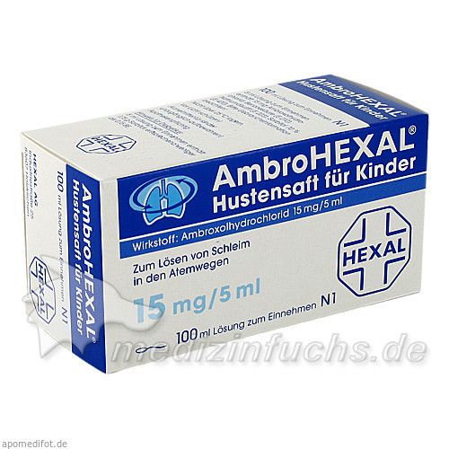 AmbroHEXAL Hustensaft für Kinder, 100 ML