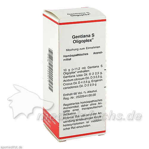 Gentiana S Oligoplex, 50 ML