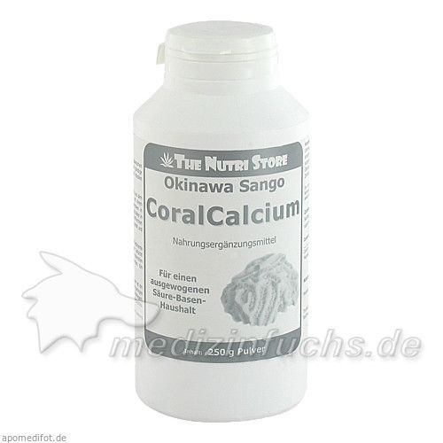 Sango Coral Calcium 100% rein, 250 G