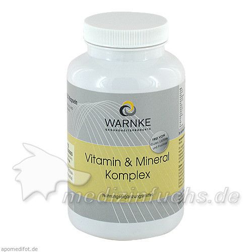 VITAMIN & MINERAL Komplex Kapseln, 250 ST