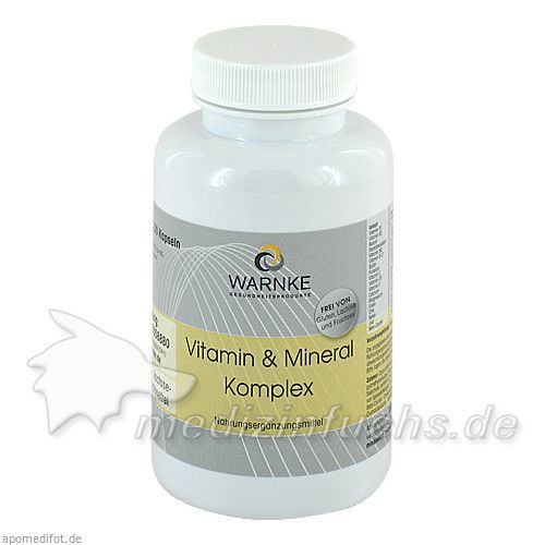 VITAMIN & MINERAL Komplex Kapseln, 100 ST